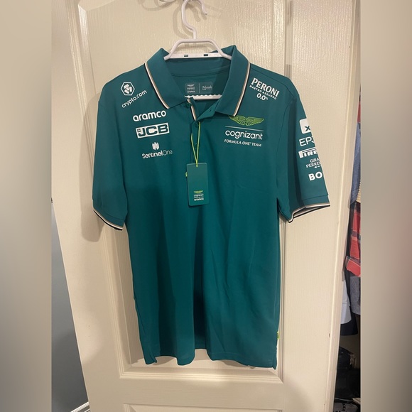Brand New AMF1 Official Team Polo - Picture 1 of 3